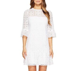 Kate Spade Flounce Lace Shift Dress